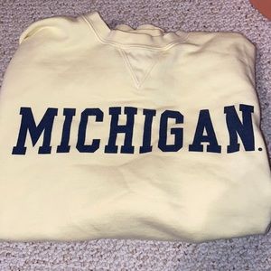 University of Michigan Crew Neck